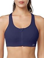 Algopix Similar Product 1 - Yvette Zip Front Closure Sports Bras