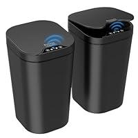 Algopix Similar Product 11 - 2 Pack Automatic Small Bathroom Trash