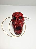 Algopix Similar Product 15 - Aztec Death Whistle - Skull Blood Red