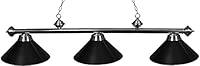 Algopix Similar Product 8 - Ozone Brushed Chrome Pool Table Light