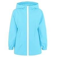 Algopix Similar Product 2 - MODAFANS Girls Boys Rain Jacket