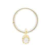 Algopix Similar Product 11 - Helix Piercing Diamond Tiny Earring