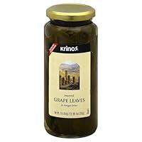 Algopix Similar Product 12 - Krinos Imported Grape Leaves 16 Ounce