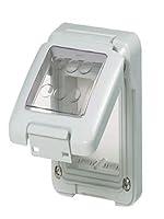 Algopix Similar Product 20 - Gewiss Cover 2 Gang IP55 GW27401