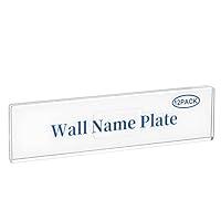 Algopix Similar Product 4 - Acrylic 12 Pack Wall Name Plates Holder