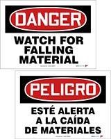 Algopix Similar Product 11 - DANGER WATCH FOR FALLING MATERIAL 10
