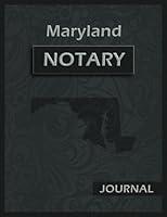 Algopix Similar Product 3 - Maryland Notary Journal 120 Pages 