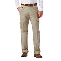 Algopix Similar Product 8 - Haggar Mens Stretch Comfort Cargo