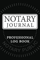 Algopix Similar Product 3 - Notary Journal Log Book Professional