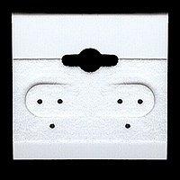 Algopix Similar Product 6 - Beadaholique Earring Hang Cards White