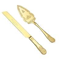 Algopix Similar Product 3 - AW Bridal Gold Wedding Cake Knife And