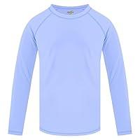 Algopix Similar Product 13 - Girls Swim Shirt Rash Guard for Boys