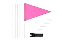 Algopix Similar Product 13 - Bicycle Safety Flag Pole 6 inch Flag