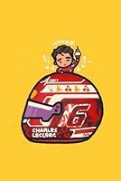 Algopix Similar Product 16 - Charles Leclerc Illustrated Helmet