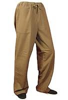 Algopix Similar Product 5 - 100 Cotton Brown Kung Fu Martial Arts