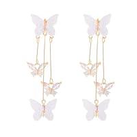 Algopix Similar Product 13 - DEYOUM Butterfly Earrings for Women