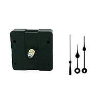 Algopix Similar Product 2 - Quartz Clock Movement Kit with 3 Black