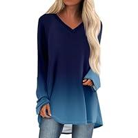 Algopix Similar Product 5 - Long Sleeve Tops for Women Trendy Fall