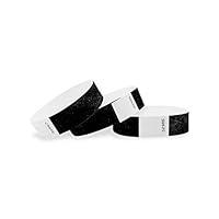 Algopix Similar Product 6 - WristCo Black 34 Tyvek Wristbands 