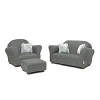Algopix Similar Product 3 - Keet Plush Childrens Set Sofa Chair