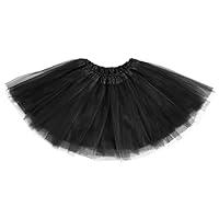 Algopix Similar Product 5 - Simplicity Girls Tutu 4 Layers Tulle