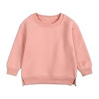 Algopix Similar Product 19 - RNTOP Kids Sweatshirts Boys Girls Solid