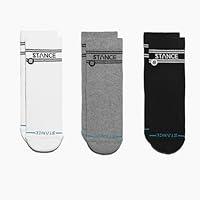 Algopix Similar Product 12 - Stance Basic Quarter Socks [3 Pack]