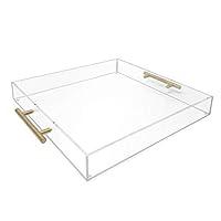 Algopix Similar Product 18 - Isaac Jacobs Clear Acrylic Serving Tray