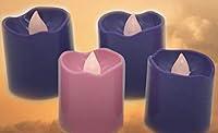 JONERAY Beeswax Votive Candles Bulk-Pack of 10,Pure Natural  Beeswax,Handmade Candles Gift Set for Holiday, Wedding,Party