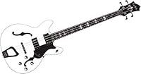 Algopix Similar Product 14 - Hagstrom VIKB-WHT Viking Bass White
