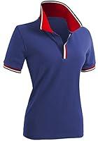 Algopix Similar Product 13 - CLOVERY Womens 2Button Short Sleeve