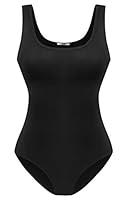 Algopix Similar Product 19 - SUNRO Womens Sexy Scoop Neck Bodysuits
