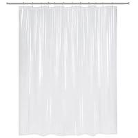 Algopix Similar Product 18 - AmazerBath Plastic Shower Curtain Clear