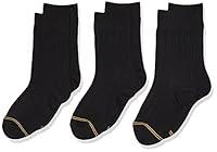 Algopix Similar Product 10 - Gold Toe Boys Wide Rib Dress Crew