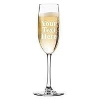 Algopix Similar Product 18 - Custom Personalized 6 oz Champagne