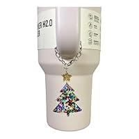 Algopix Similar Product 9 - Tumbler Charm  Sparkle Christmas Tree