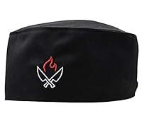 Algopix Similar Product 3 - 10oz apparel Mesh Top Chef Skull Hat