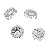 Algopix Similar Product 16 - 4Piece Fancy Earring Backs Ear nuts