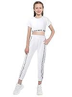 Algopix Similar Product 1 - Moggemol Kids Girls Workout Outfits