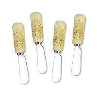 Algopix Similar Product 18 - Supreme Housewares 4Piece Hand Painted