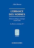 Algopix Similar Product 10 - LErrance des normes lments