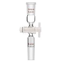 Algopix Similar Product 6 - StonyLab Glass Vacuum Flow Control