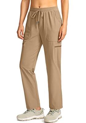 Best Deal for Viodia Women's Hiking Cargo Pants with Pockets Quick Dry