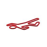 Algopix Similar Product 19 - PELEG DESIGN Crime Scene Trivet (Red)…