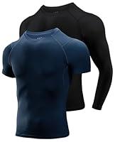 Algopix Similar Product 4 - Niksa 2 Pack Compression Shirts for