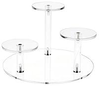 Algopix Similar Product 8 - Plymor Clear Acrylic Round 8 Base
