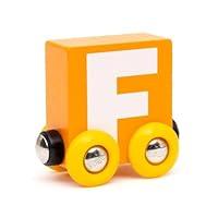 Algopix Similar Product 12 - BRIO  Letter Train F  Wooden Train