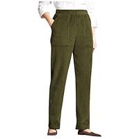 Algopix Similar Product 13 - Corduroy Pants for Women Fall Winter