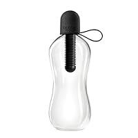 Algopix Similar Product 9 - Black Bottle - Tethered Cap - 550ml