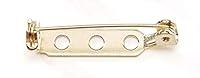 Algopix Similar Product 9 - Darice Pin Backs, 1-Inch, Gold, 48/Pkg